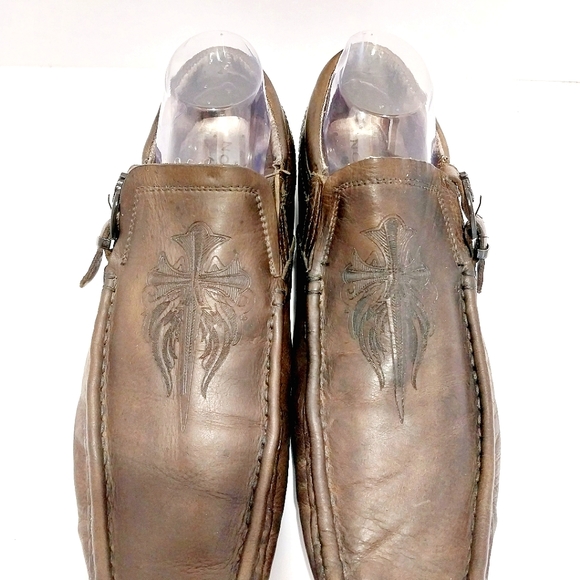 Mark Nason Leather Loafers, Size 11 - Picture 3 of 12